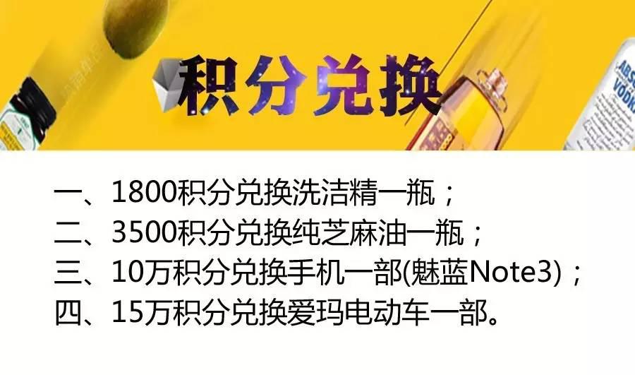 通赢天下临沂城市合伙人推出积分兑换活动